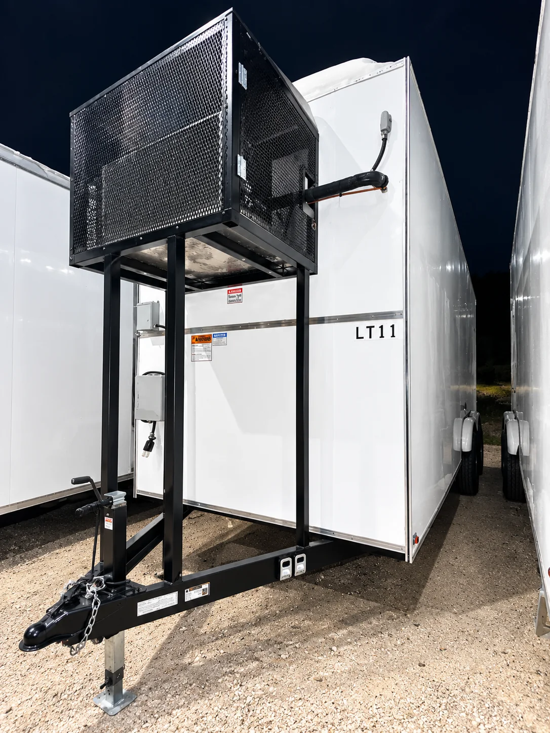 Trailer-mounted refrigeration equipment